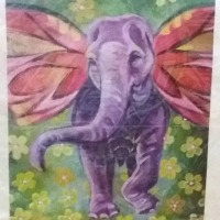 Blow Your Friends Away with Some Cool Art and Help Spread Elephant Awareness While You're At It!